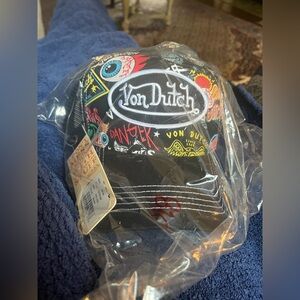 Von Dutch Multicolor Graphic Cap